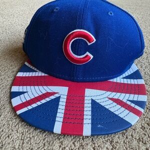 Chicago Cubs New Era London Series Snapback Hat